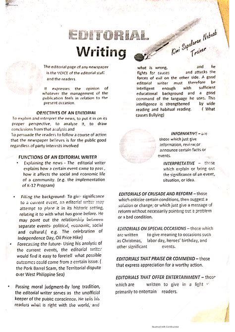 editorial writing topics|How To Write An Editorial (A Guide For Beginners.